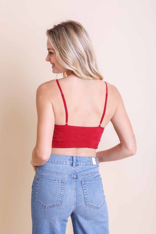 Seamless Padded Textured Brami - Global Village Kailua Boutique
