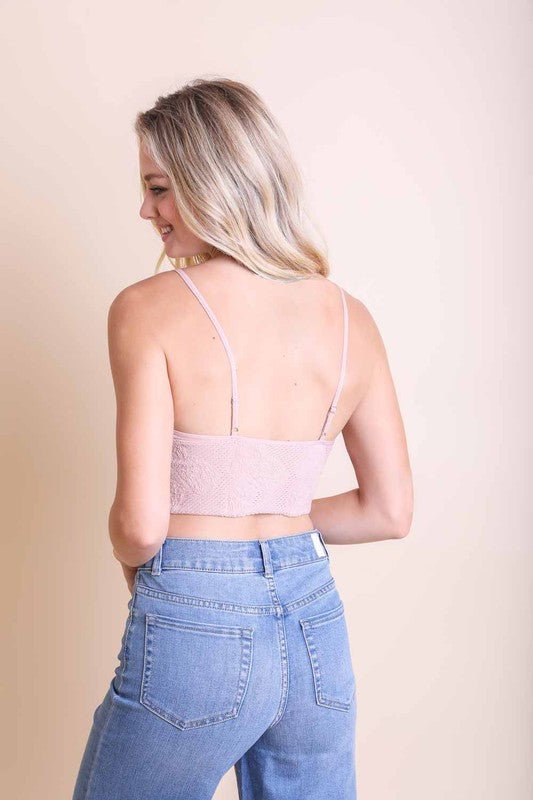 Seamless Padded Textured Brami - Global Village Kailua Boutique