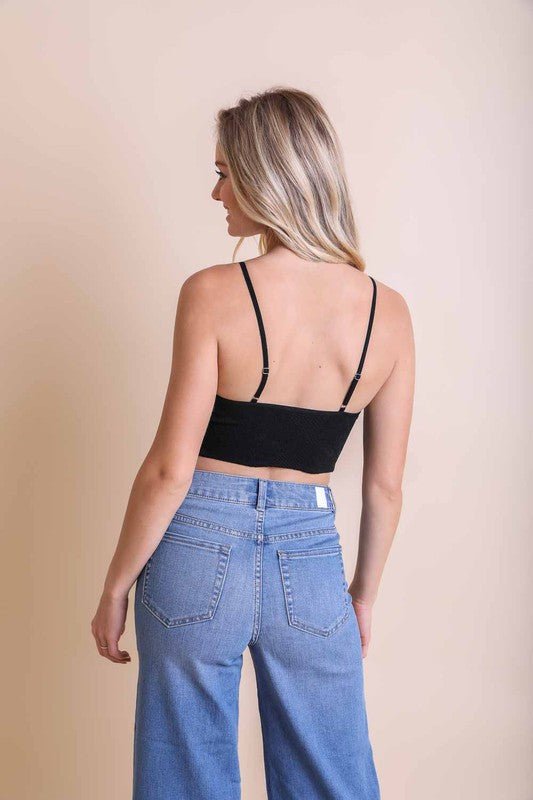 Seamless Padded Textured Brami - Global Village Kailua Boutique