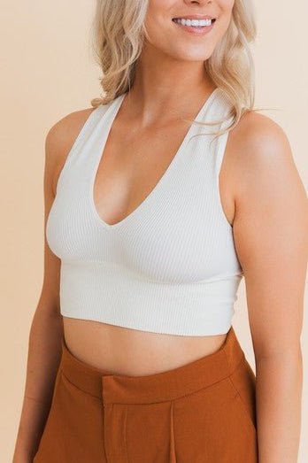 Ultra Comfy Everyday Ribbed Crop Top - Global Village Kailua Boutique