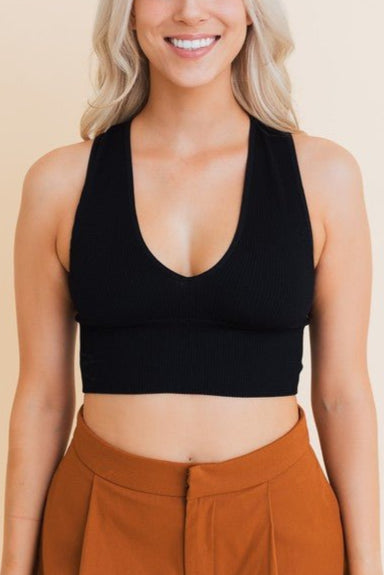 Ultra Comfy Everyday Ribbed Crop Top - Global Village Kailua Boutique