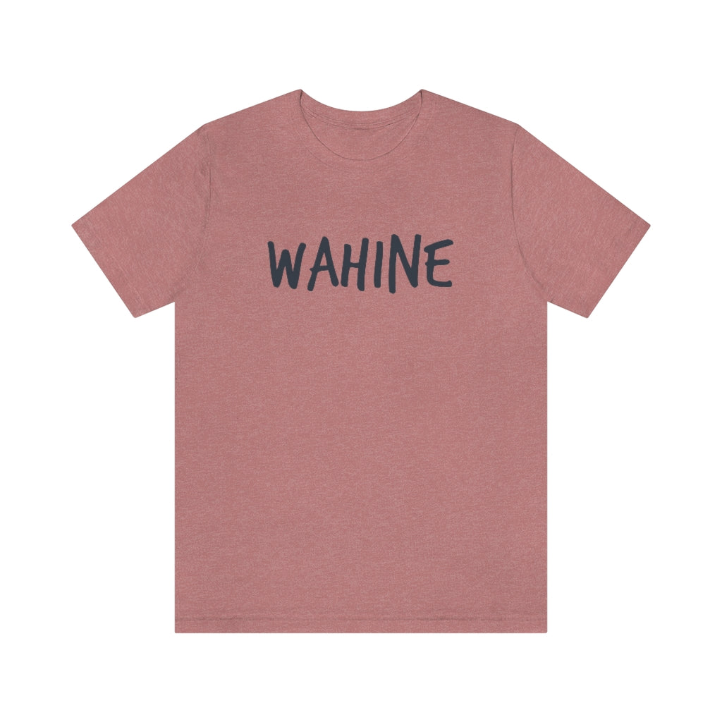 Wahine Unisex Jersey Tee Global Village Kailua Boutique