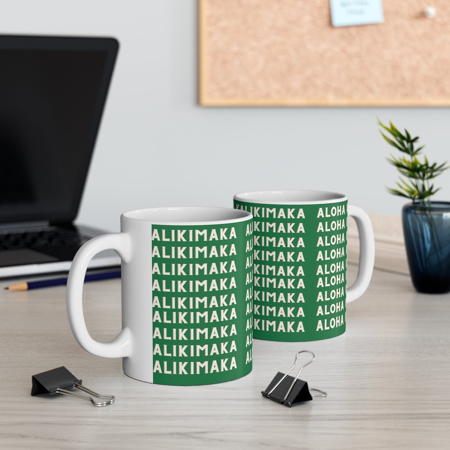 11oz Mug Aloha Kalikimaka All the Way - Global Village Kailua Boutique