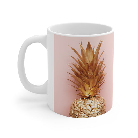 11oz Mug Golden Pineapple - Global Village Kailua Boutique
