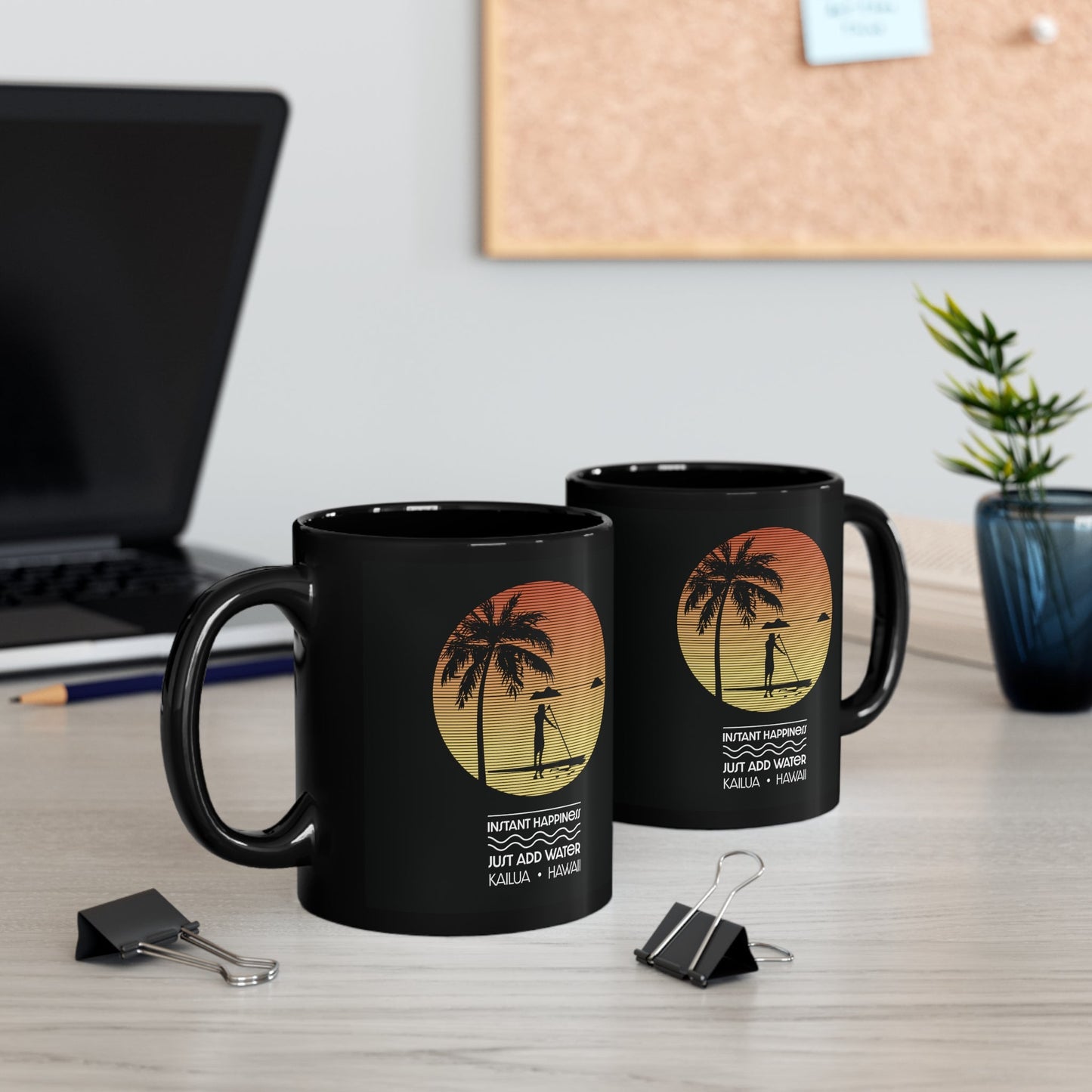 11oz Mug Instant Happiness - Global Village Kailua Boutique