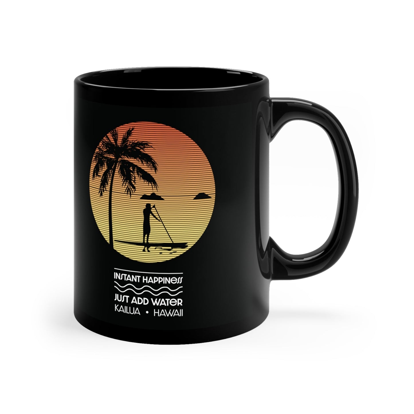 11oz Mug Instant Happiness - Global Village Kailua Boutique