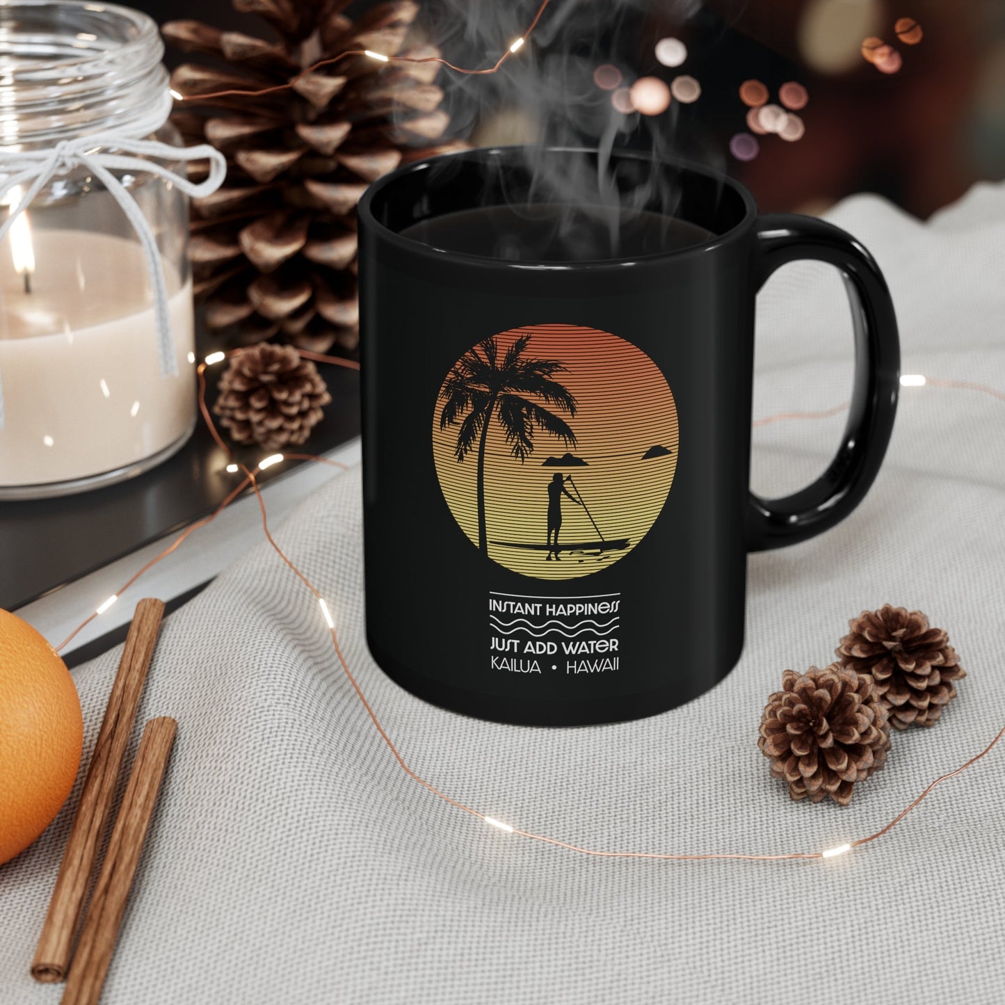 11oz Mug Instant Happiness - Global Village Kailua Boutique