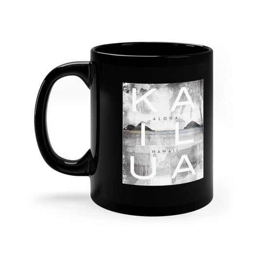 11oz Mug Kailua Block - Global Village Kailua Boutique