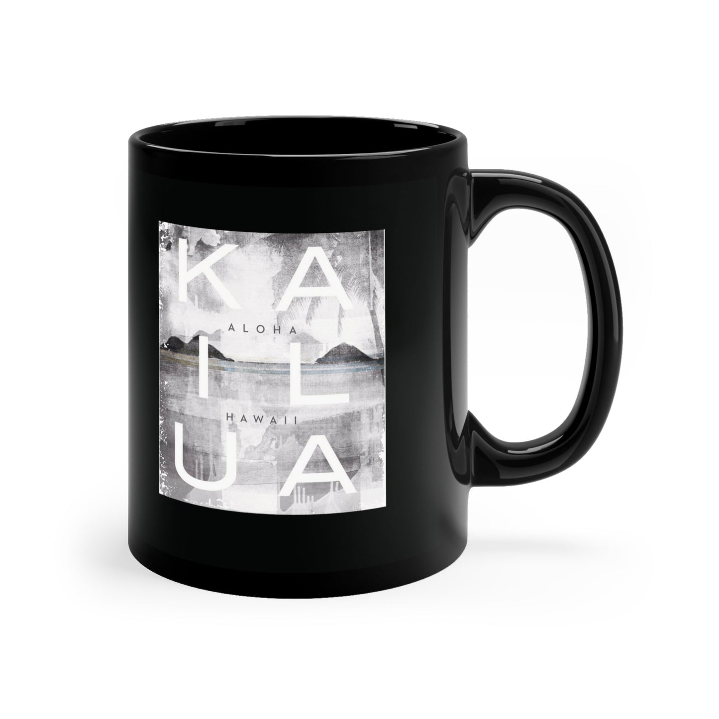 11oz Mug Kailua Block - Global Village Kailua Boutique