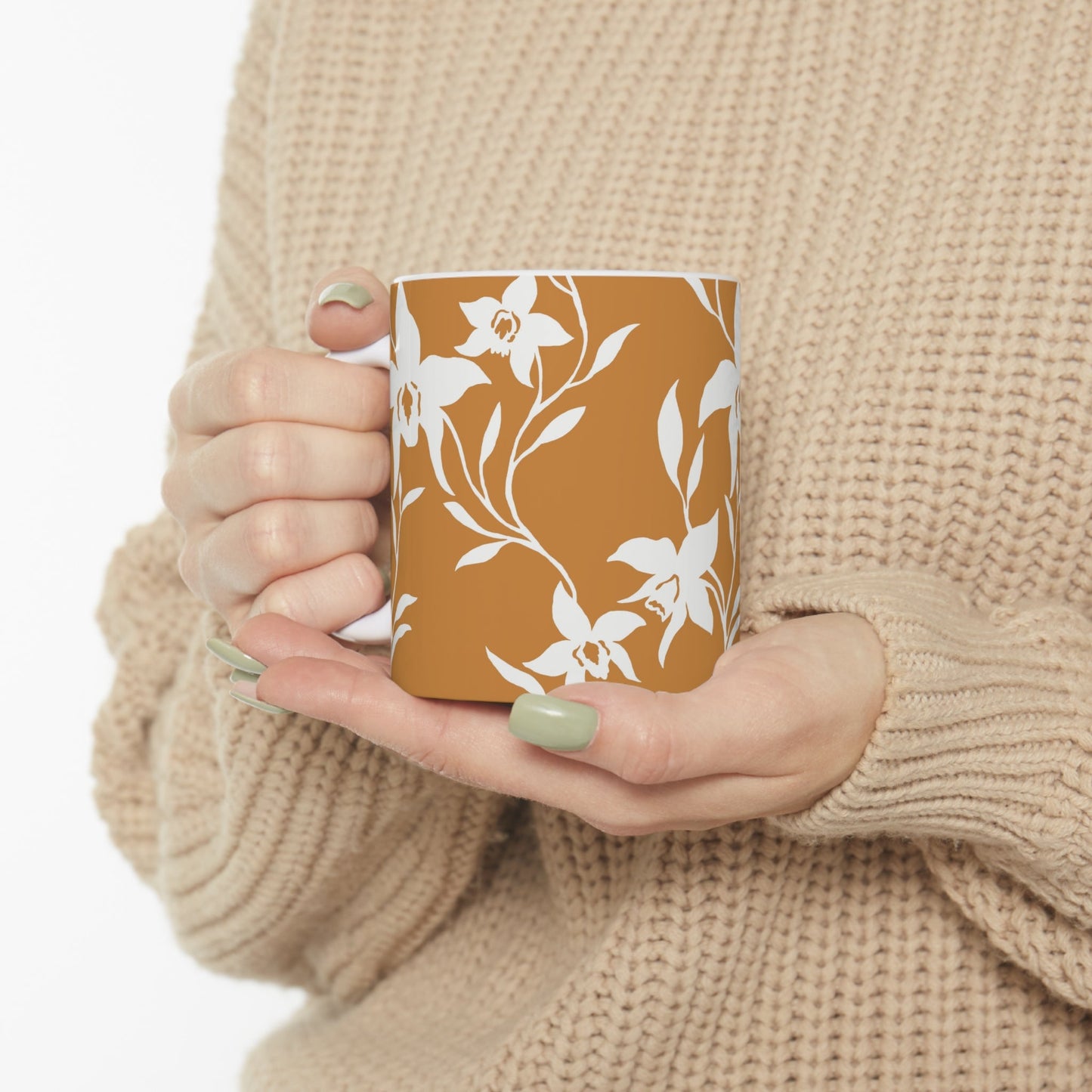 11oz Mug Orchid Caramel - Global Village Kailua Boutique