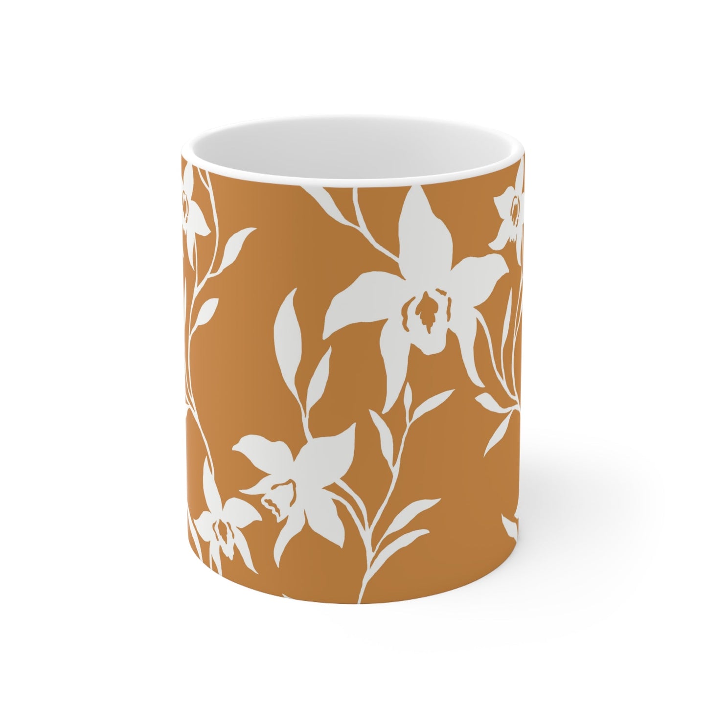 11oz Mug Orchid Caramel - Global Village Kailua Boutique