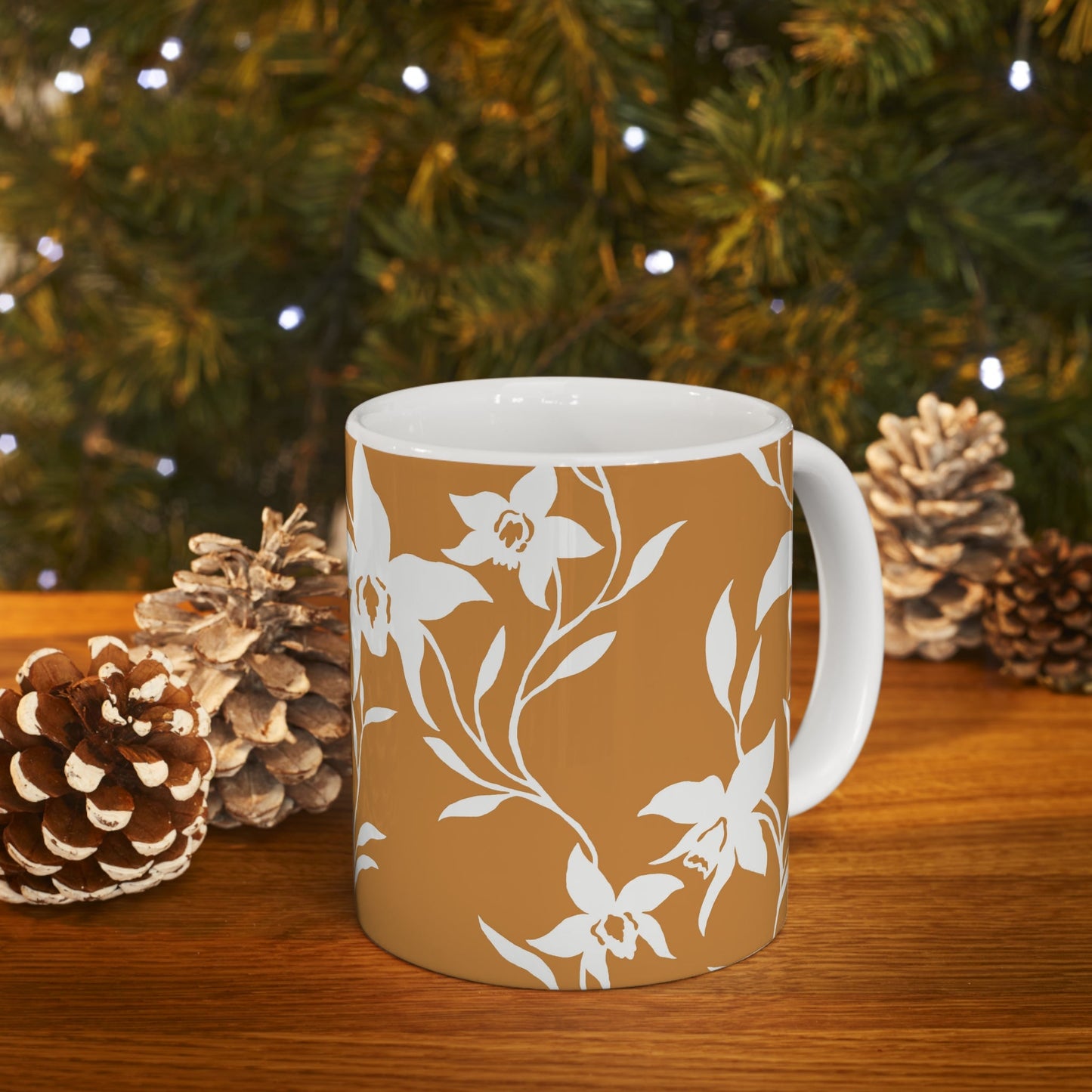 11oz Mug Orchid Caramel - Global Village Kailua Boutique