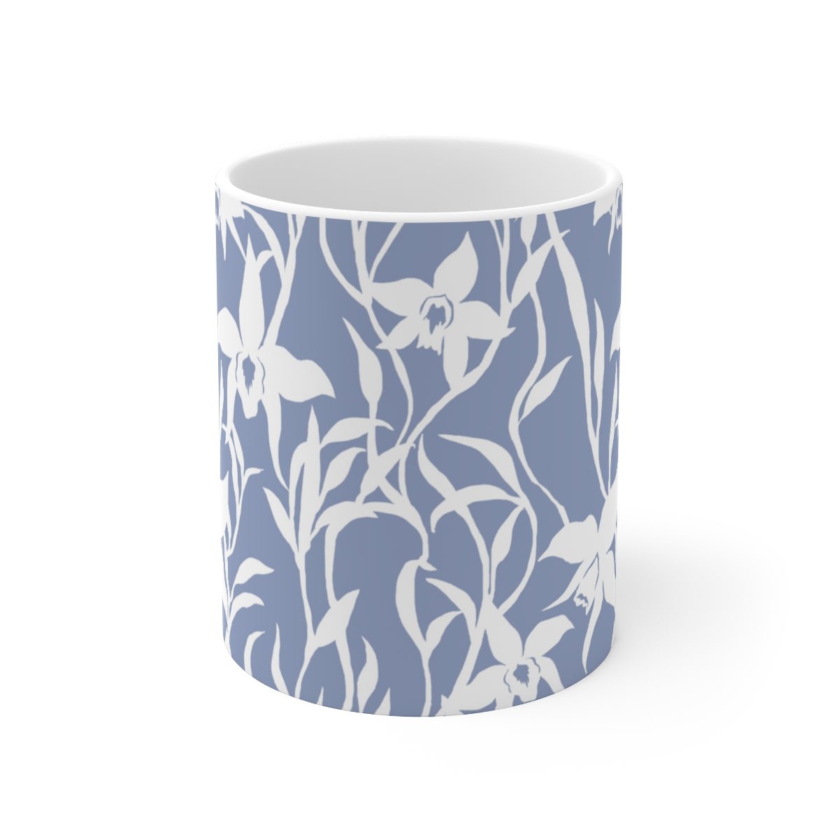 11oz Mug Orchid Periwinkle Global Village Kailua Boutique