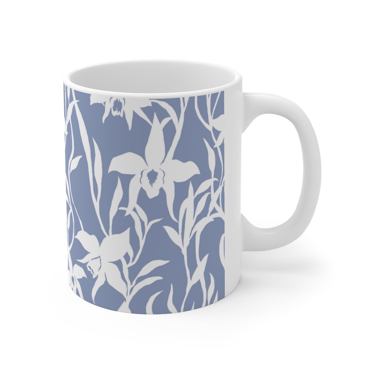 11oz Mug Orchid Periwinkle Global Village Kailua Boutique