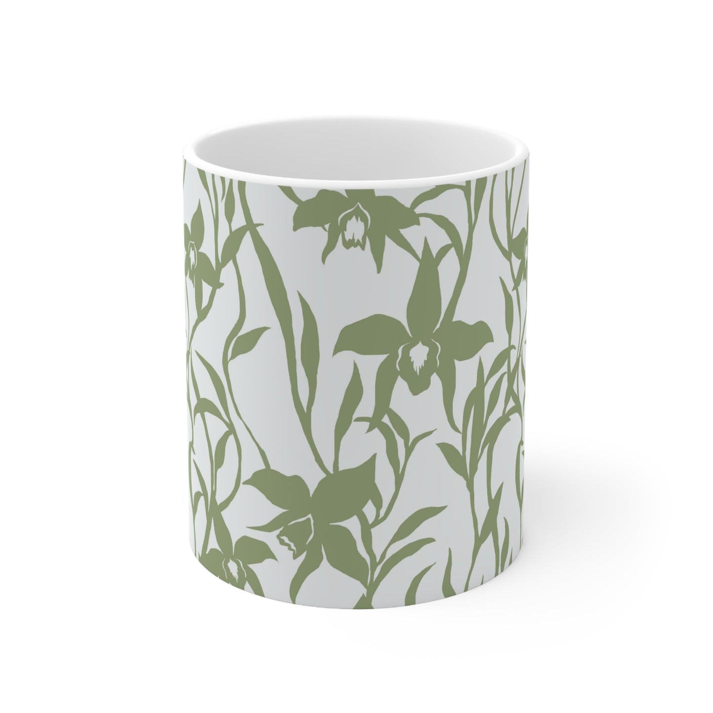 11oz Mug Orchid Sage - Global Village Kailua Boutique