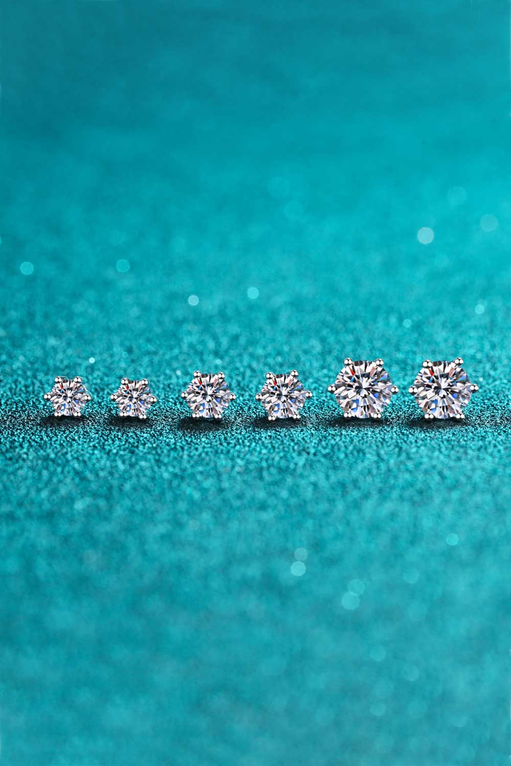 .2 Carat Moissanite Stud Earrings - Global Village Kailua Boutique