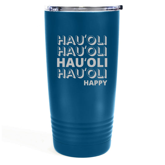 Hauʻoli 20oz Etched Tumbler Global Village Kailua Boutique