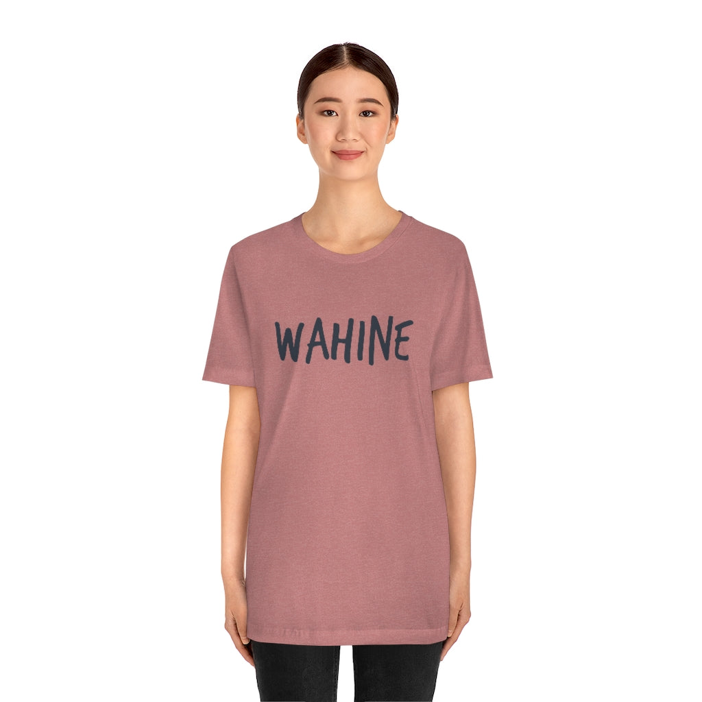 Wahine Unisex Jersey Tee Global Village Kailua Boutique