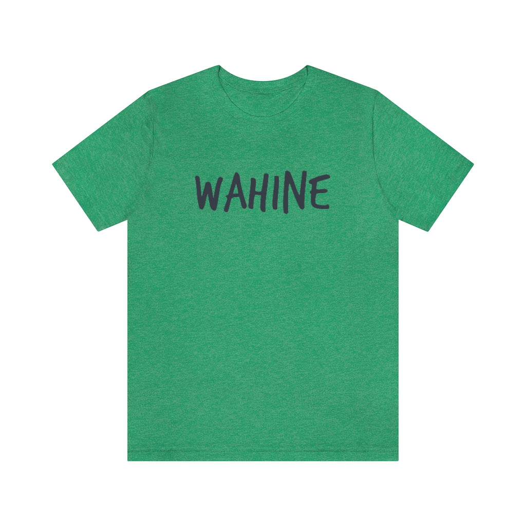 Wahine Unisex Jersey Tee Global Village Kailua Boutique