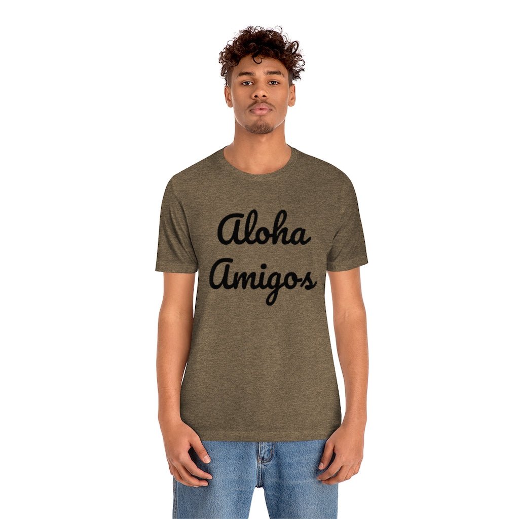 Aloha Amigos Unisex Jersey Tee Global Village Kailua Boutique