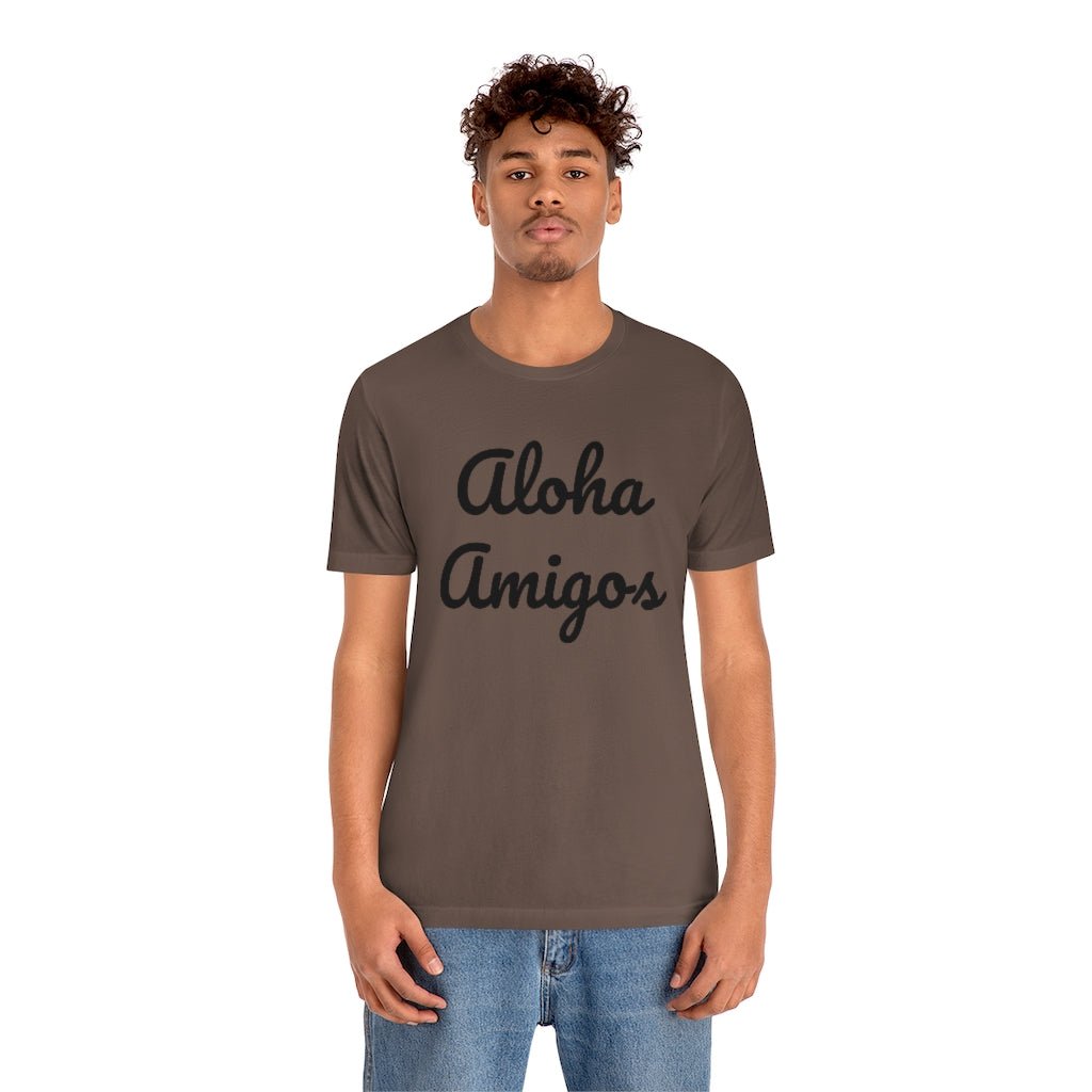Aloha Amigos Unisex Jersey Tee Global Village Kailua Boutique