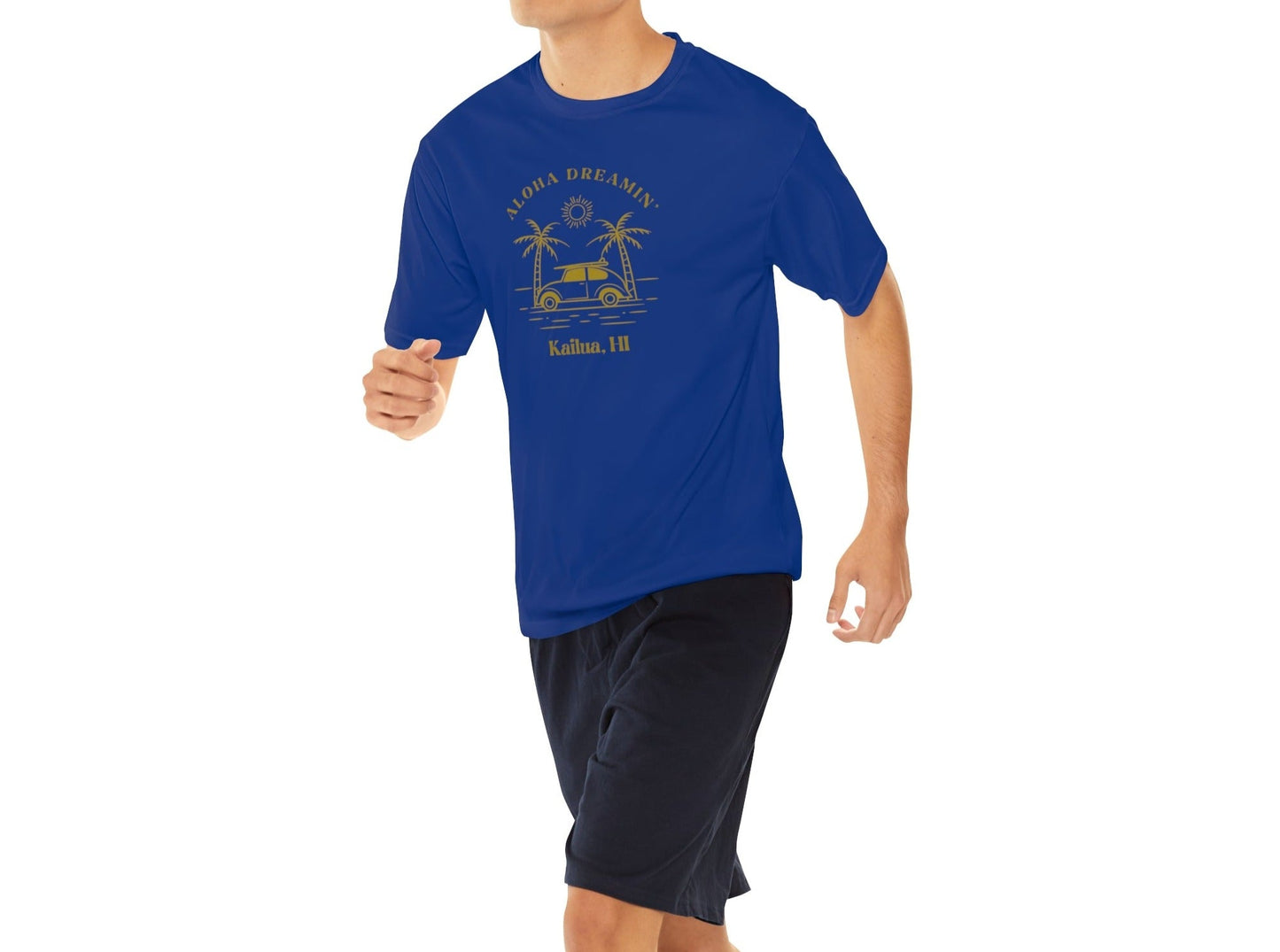 Aloha Dreamin' Performance T-Shirt - Global Village Kailua Boutique