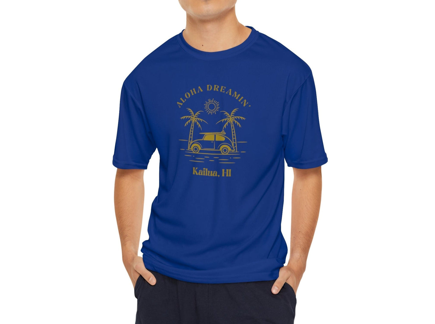 Aloha Dreamin' Performance T-Shirt - Global Village Kailua Boutique