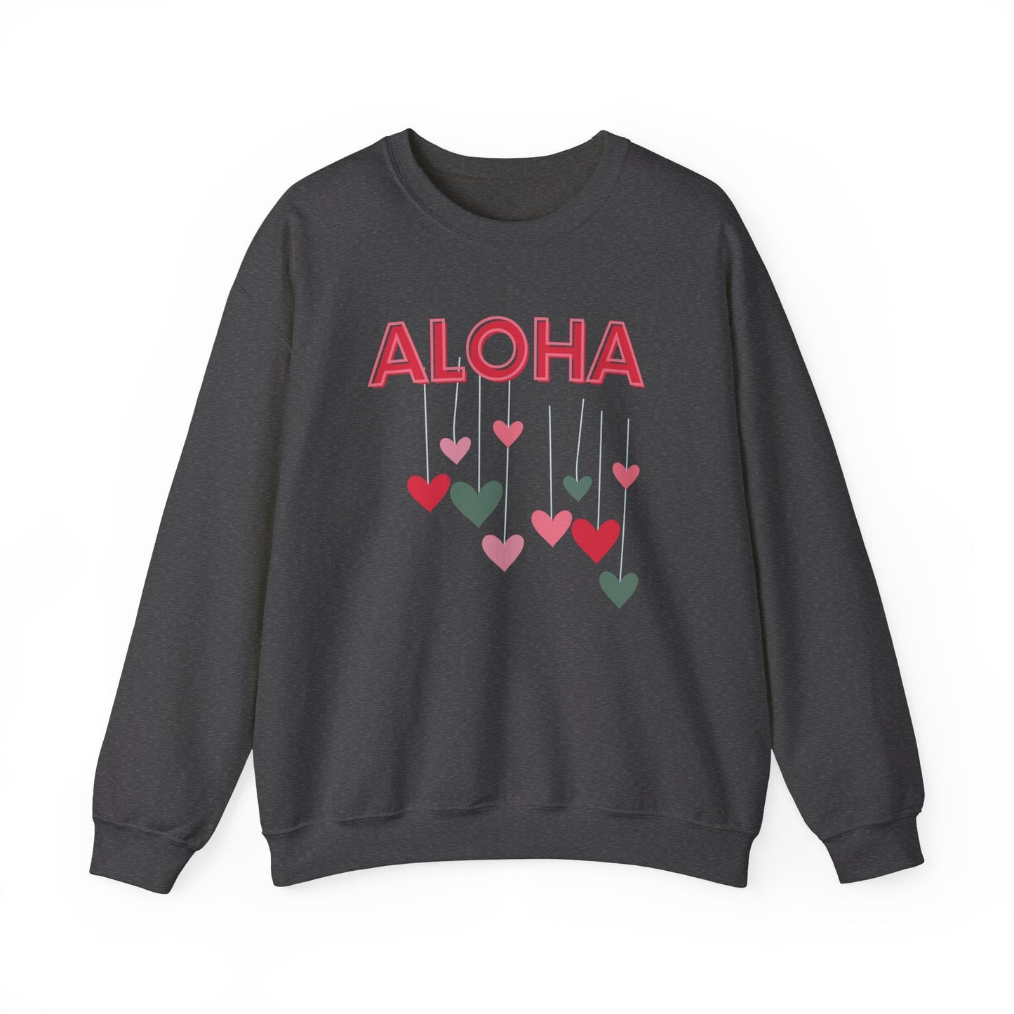 Aloha Drop Unisex Heavy Blend Crewneck Sweatshirt - Global Village Kailua Boutique