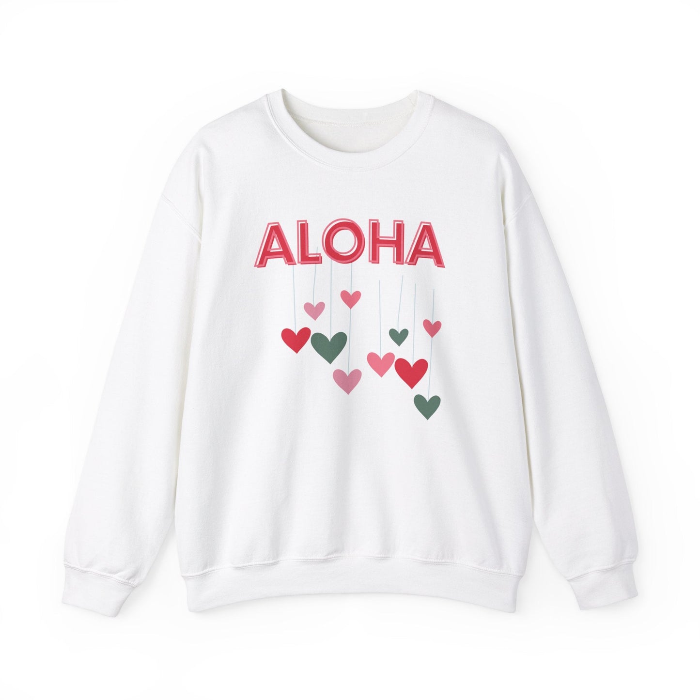Aloha Drop Unisex Heavy Blend Crewneck Sweatshirt - Global Village Kailua Boutique
