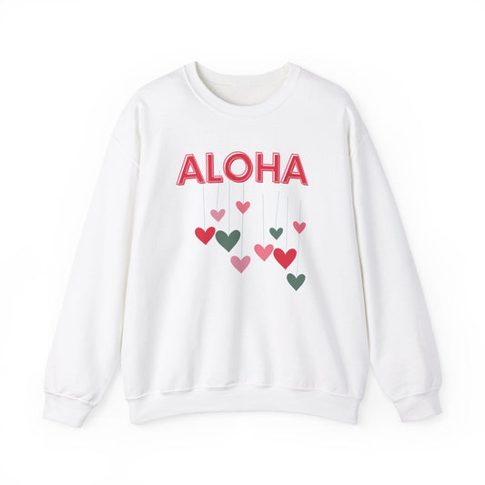 Aloha Drop Unisex Heavy Blend Crewneck Sweatshirt - Global Village Kailua Boutique