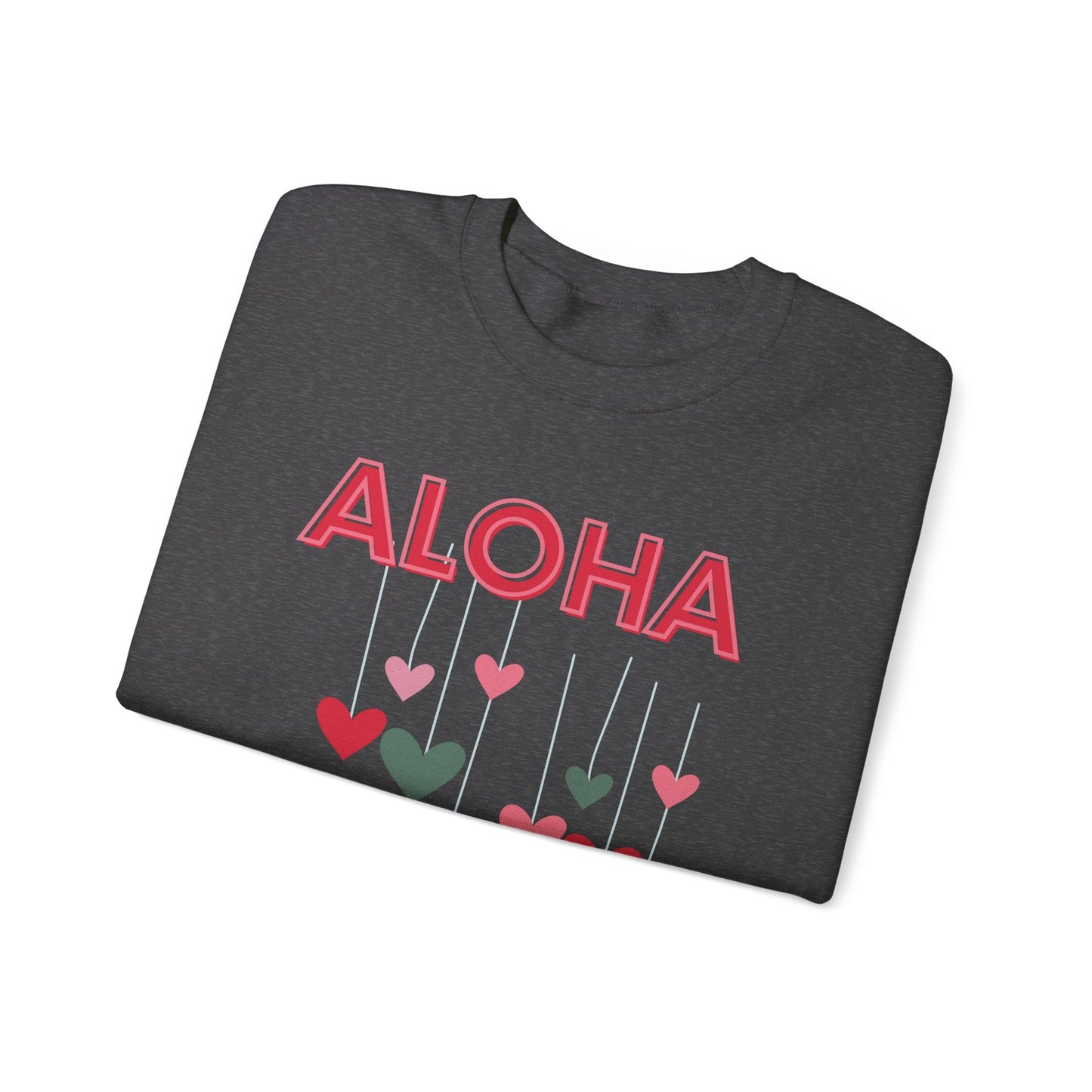 Aloha Drop Unisex Heavy Blend Crewneck Sweatshirt - Global Village Kailua Boutique