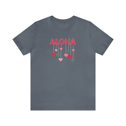 Aloha Drop Unisex Jersey Tee Aloha Drop - Global Village Kailua Boutique