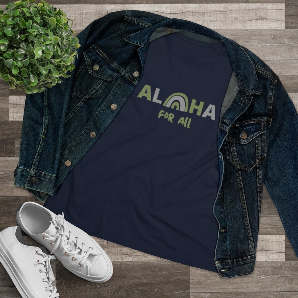 Aloha For All Womenʻs Tee Global Village Kailua Boutique