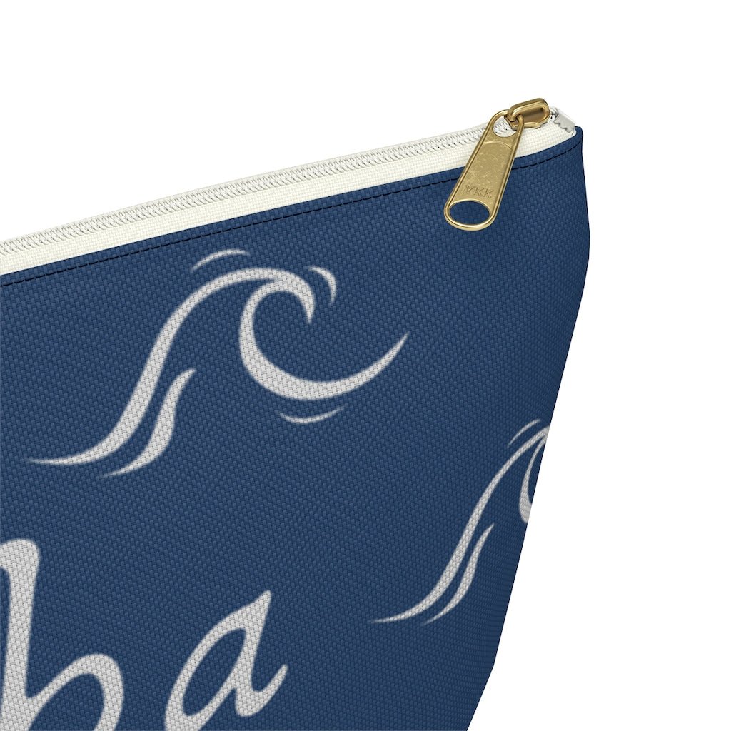 Aloha Wave Zip Pouch with T-Bottom Global Village Kailua Boutique