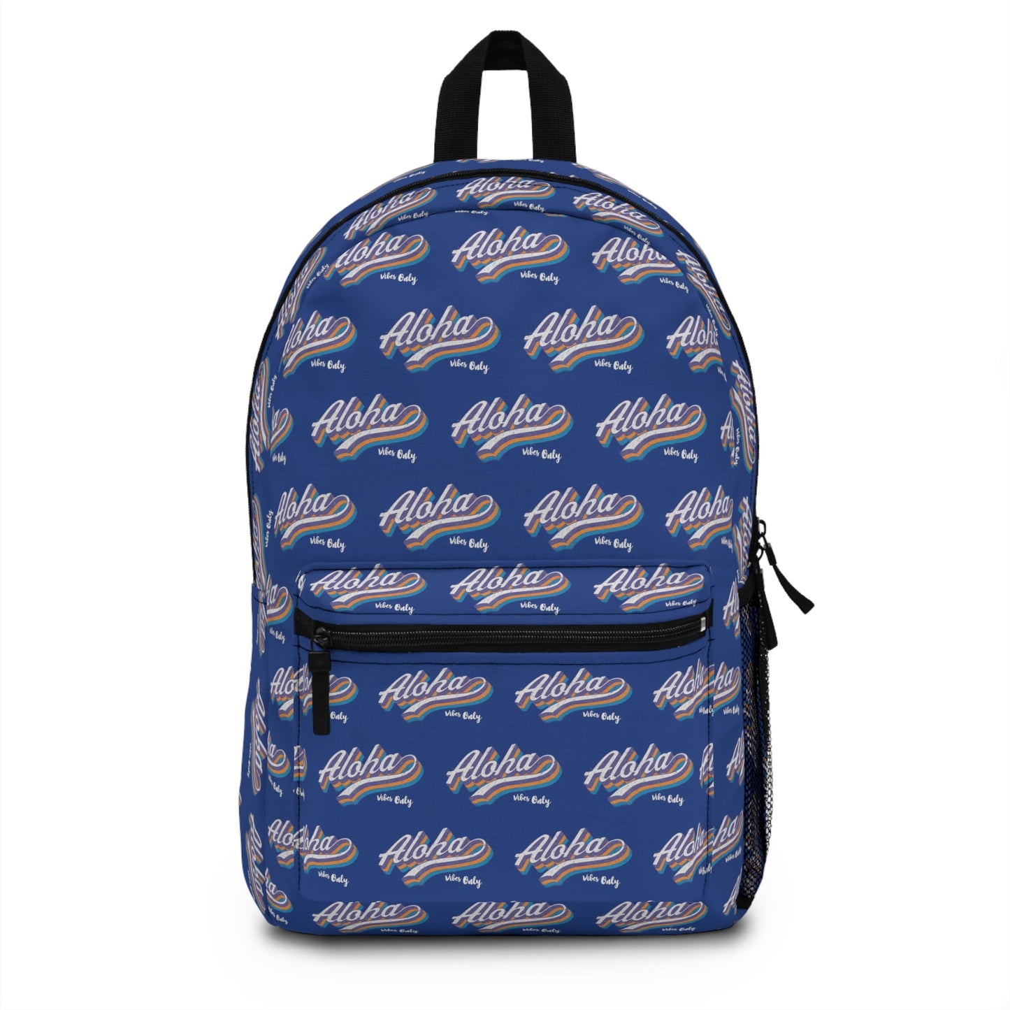 Backpack Aloha Vibes Only Blue - Global Village Kailua Boutique