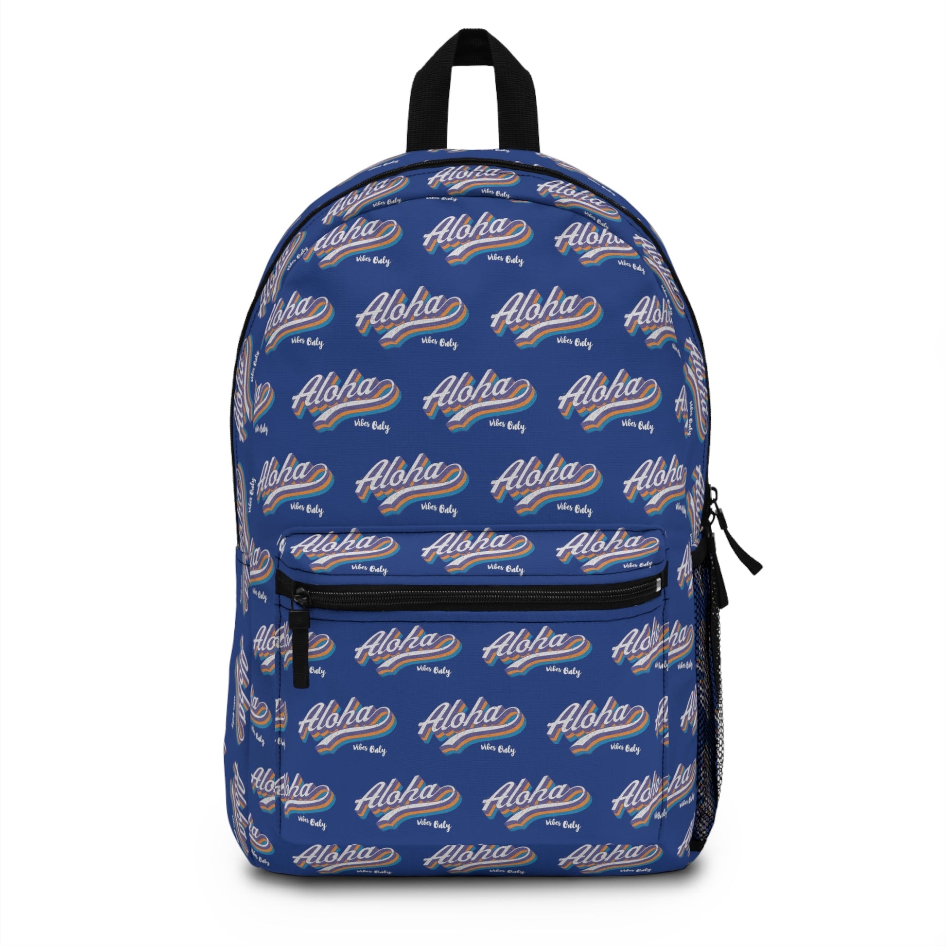 Backpack Aloha Vibes Only Blue - Global Village Kailua Boutique