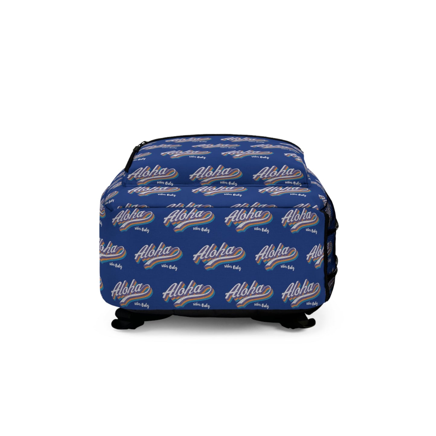 Backpack Aloha Vibes Only Blue - Global Village Kailua Boutique