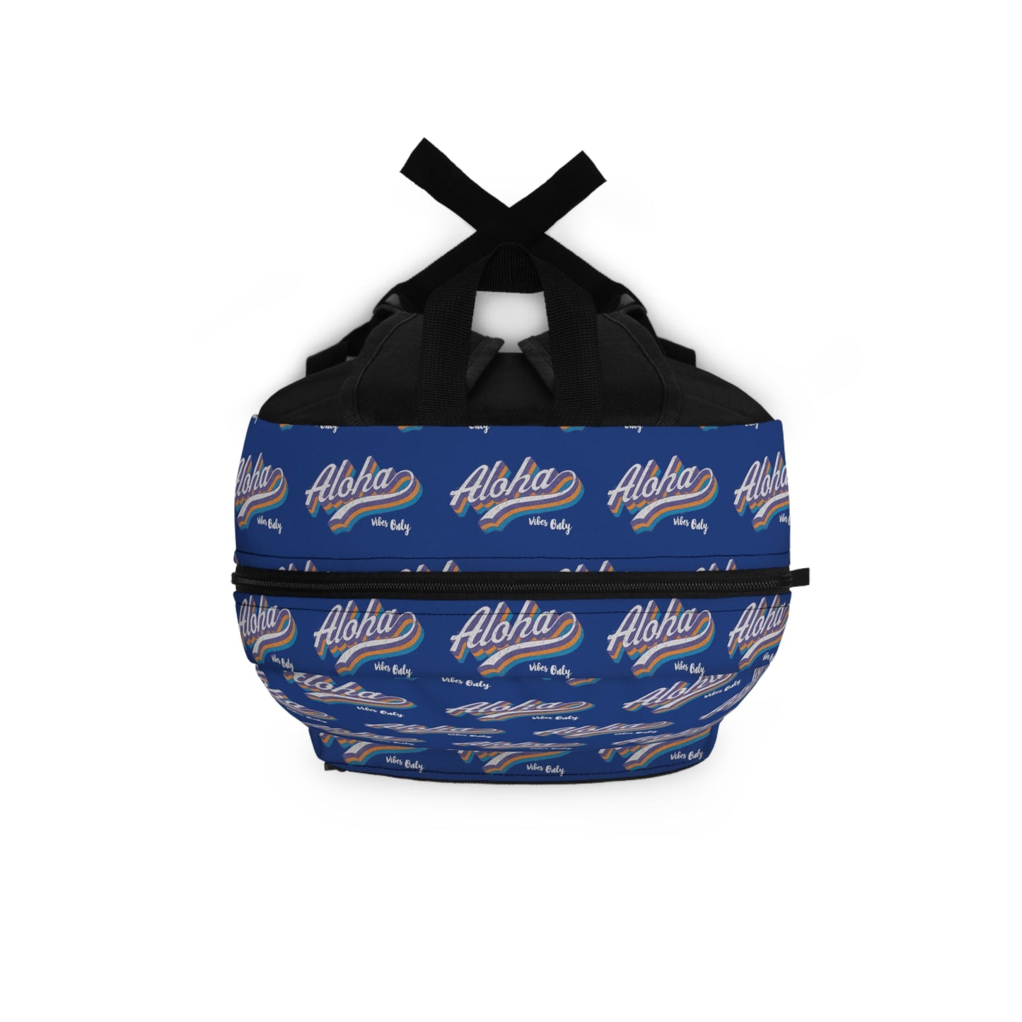 Backpack Aloha Vibes Only Blue - Global Village Kailua Boutique