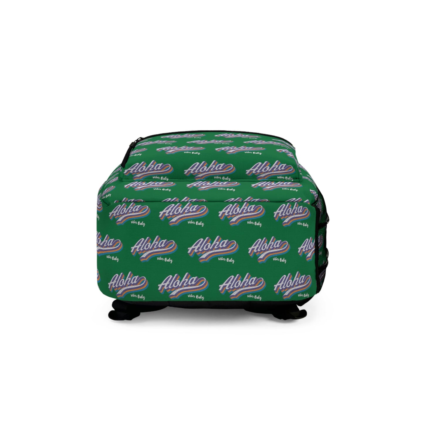 Backpack Aloha Vibes Only Green - Global Village Kailua Boutique