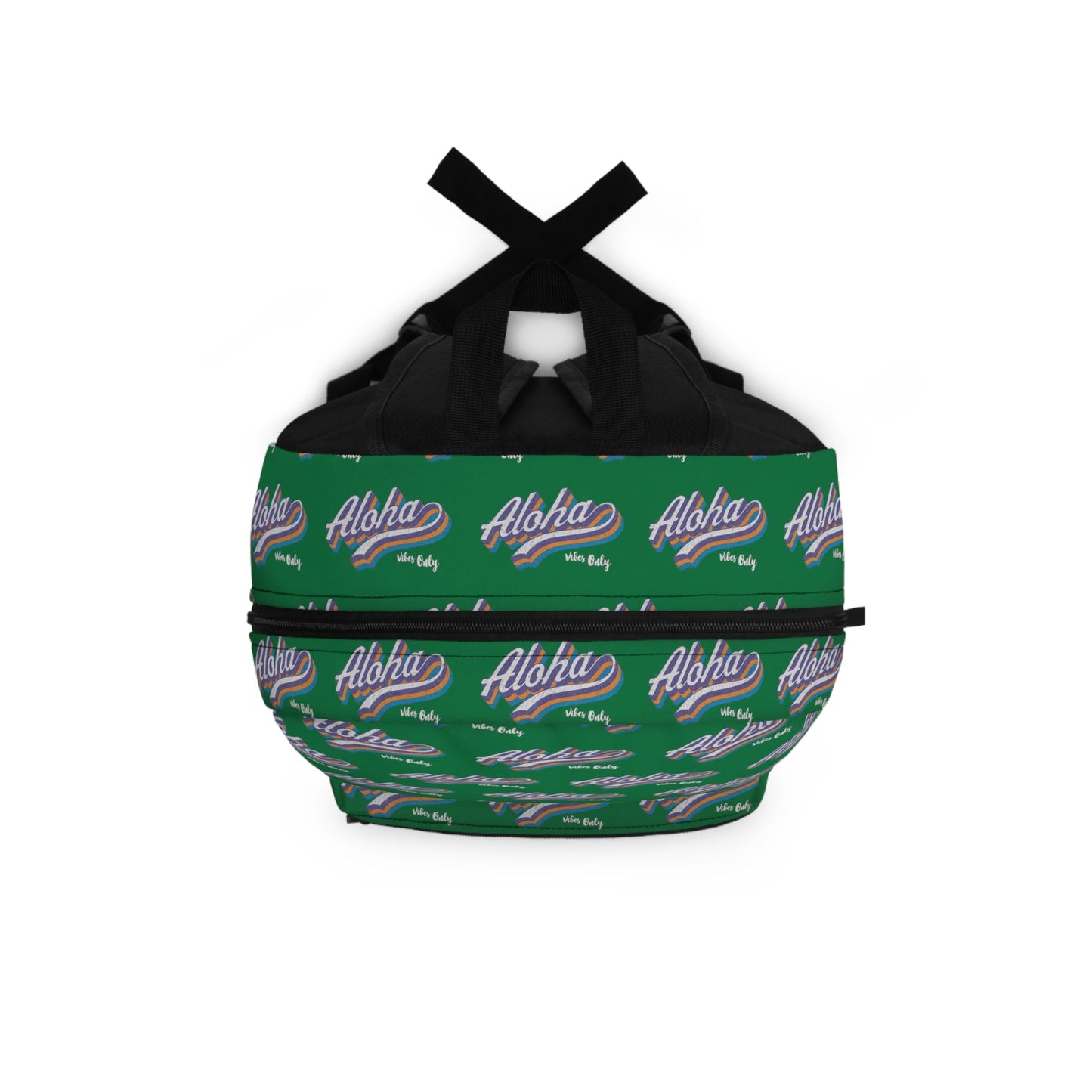 Backpack Aloha Vibes Only Green - Global Village Kailua Boutique