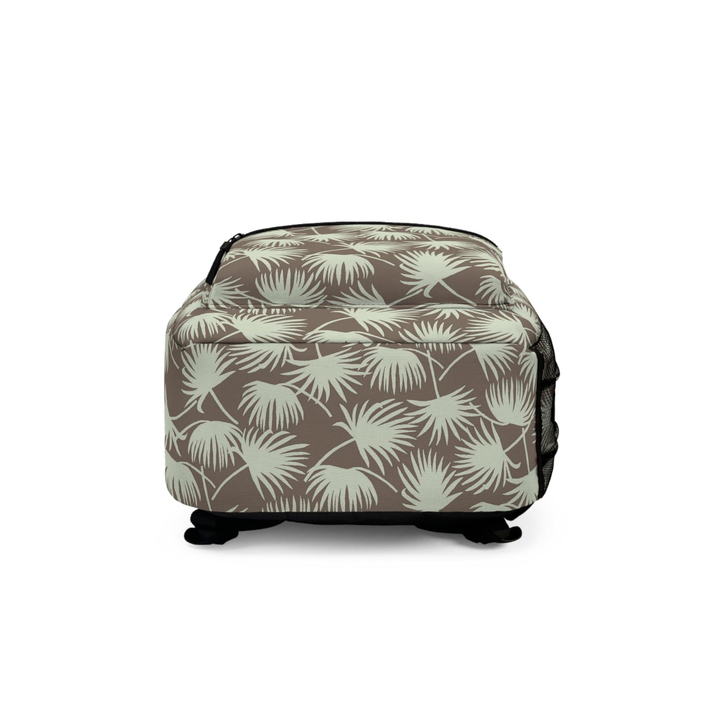 Backpack Fan Palm in Mint Mocha Latte - Global Village Kailua Boutique