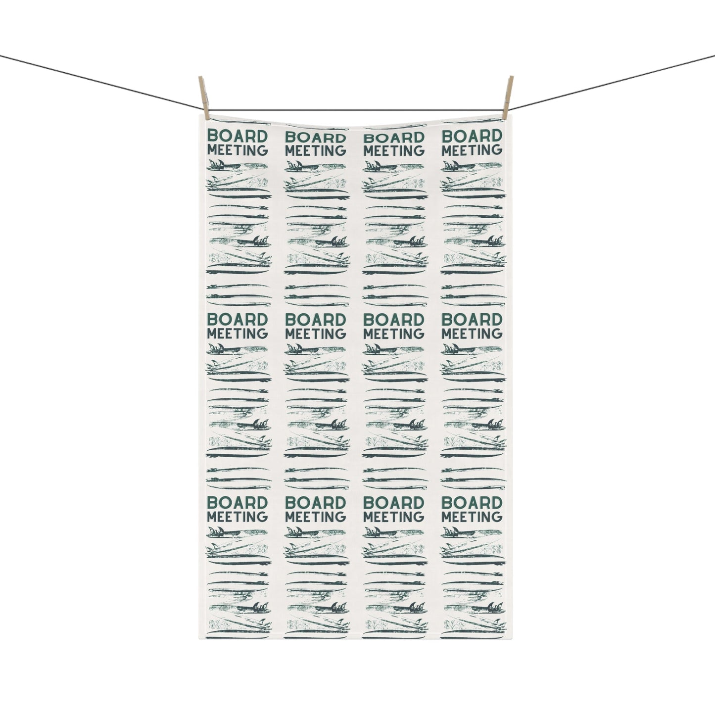 Bath Hand Towel Board Meeting - Global Village Kailua Boutique