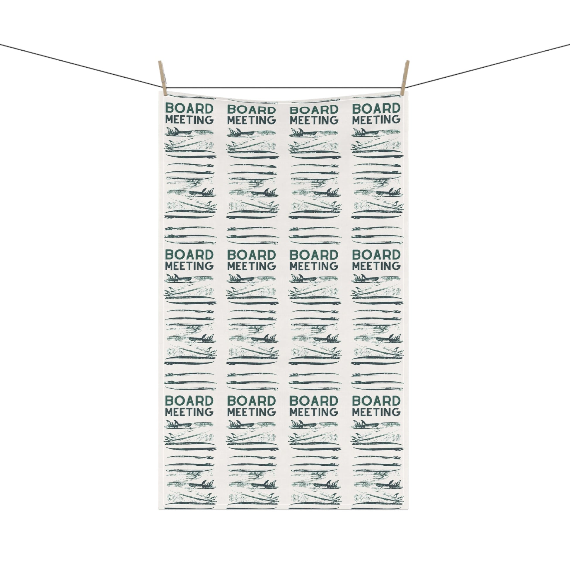 Bath Hand Towel Board Meeting - Global Village Kailua Boutique