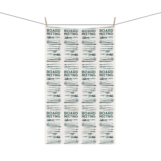 Bath Hand Towel Board Meeting - Global Village Kailua Boutique