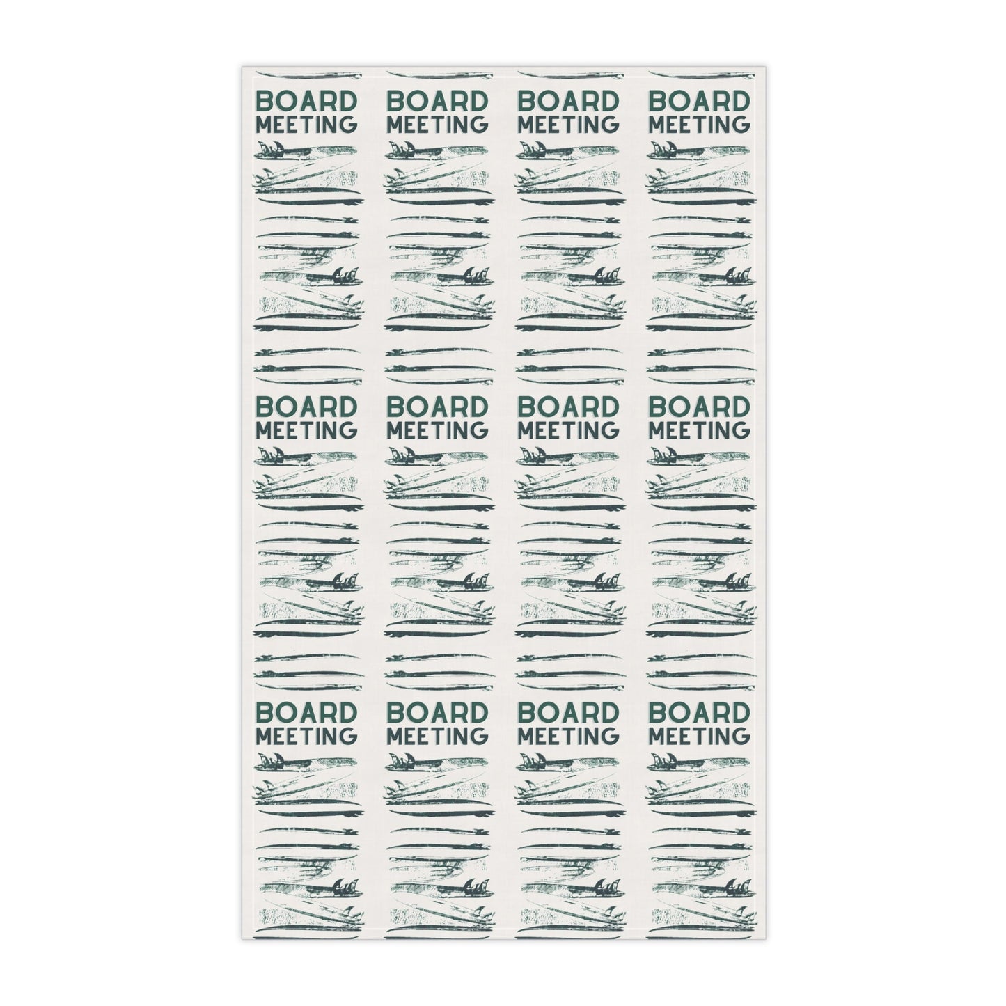 Bath Hand Towel Board Meeting - Global Village Kailua Boutique