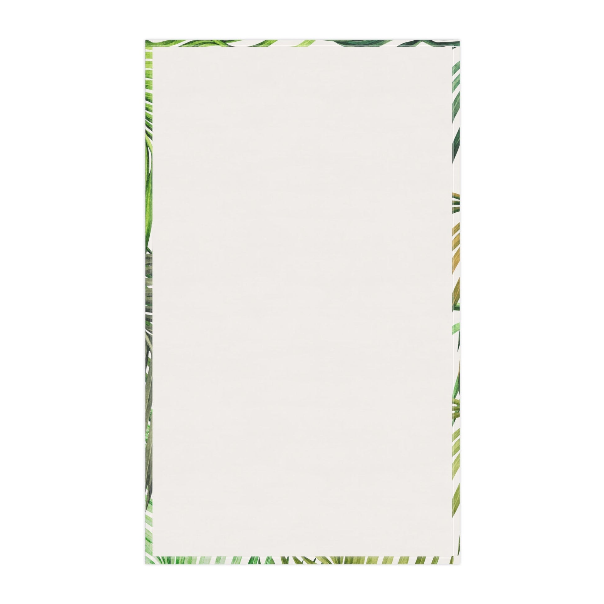 Bath Hand Towel Watercolor Palm - Global Village Kailua Boutique