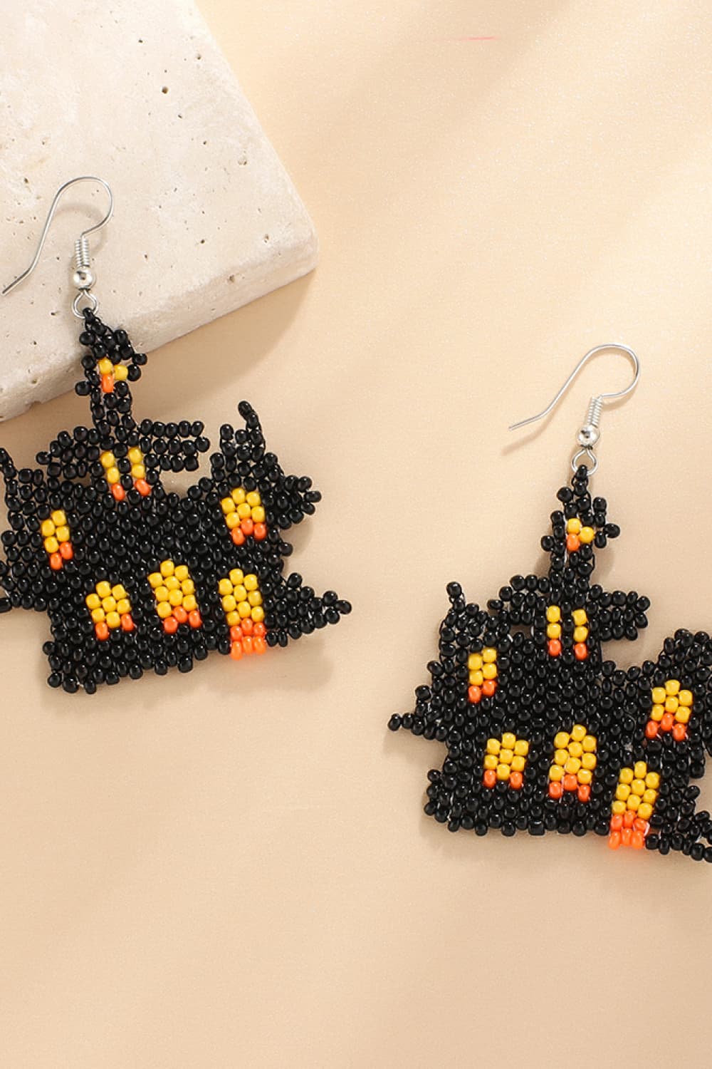 Beaded Halloween Earrings - Global Village Kailua Boutique