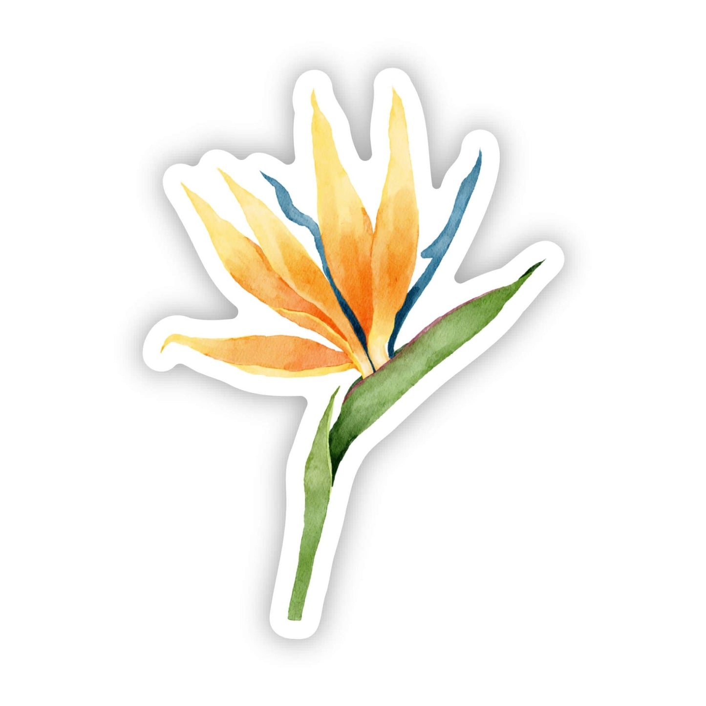Bird of Paradise Sticker 3" Global Village Kailua Boutique