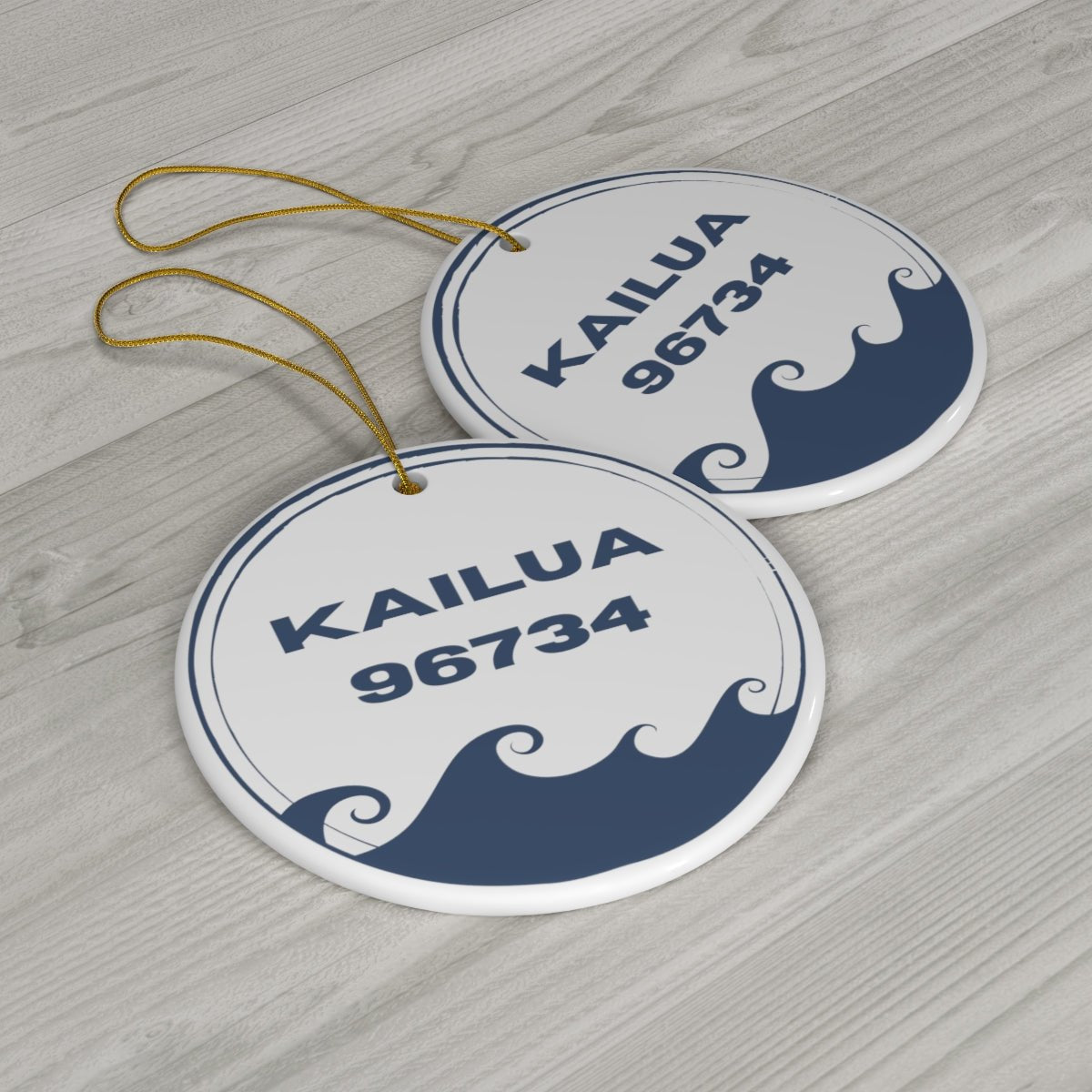 Ceramic Ornament Kailua 96734 - Global Village Kailua Boutique