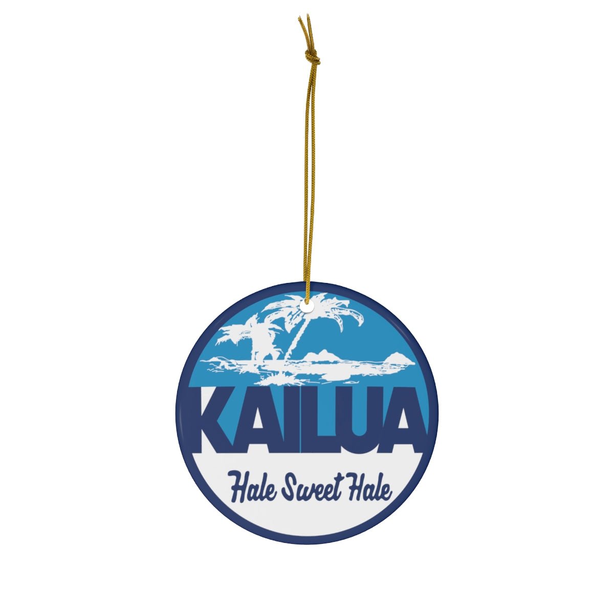 Ceramic Ornament Kailua Hale Sweet Hale - Global Village Kailua Boutique